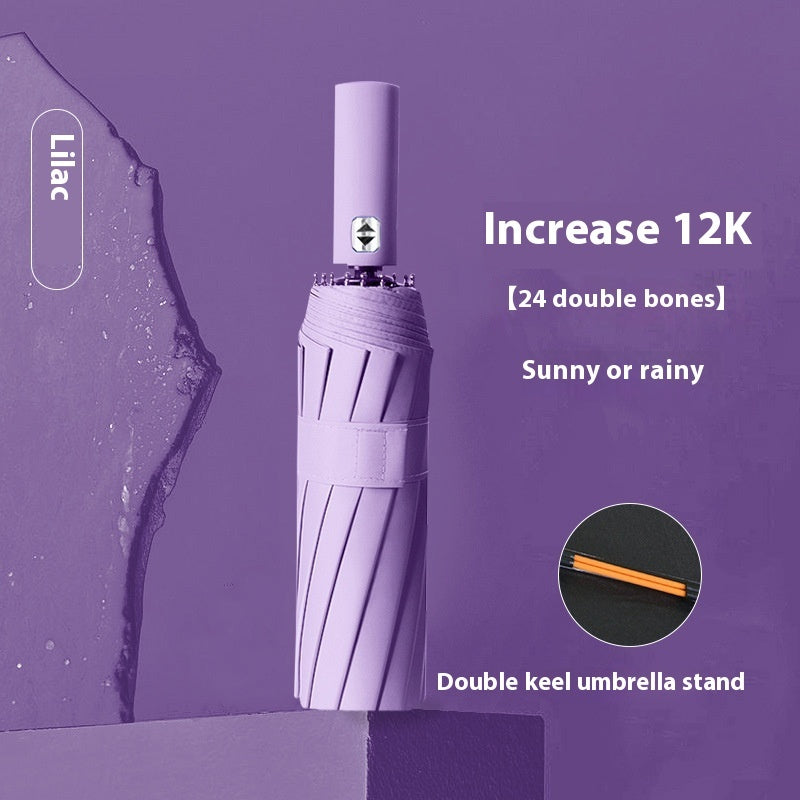 Atamu Umbrella Automatic 24-bone Oversized Sun Umbrella