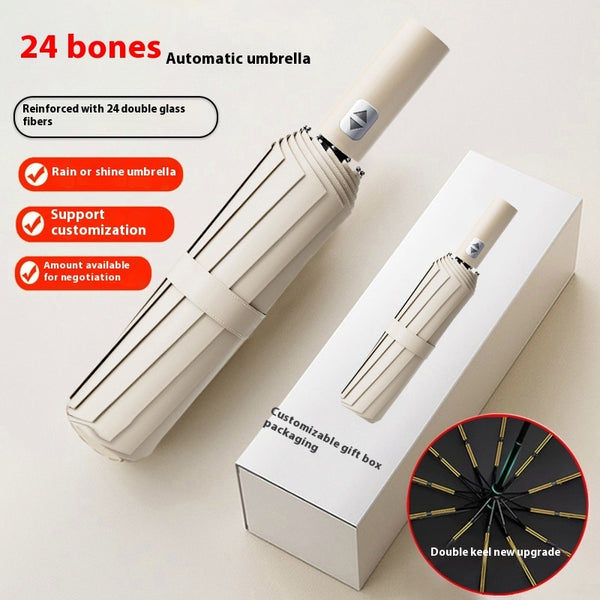 Atamu Umbrella Automatic 24-bone Oversized Sun Umbrella